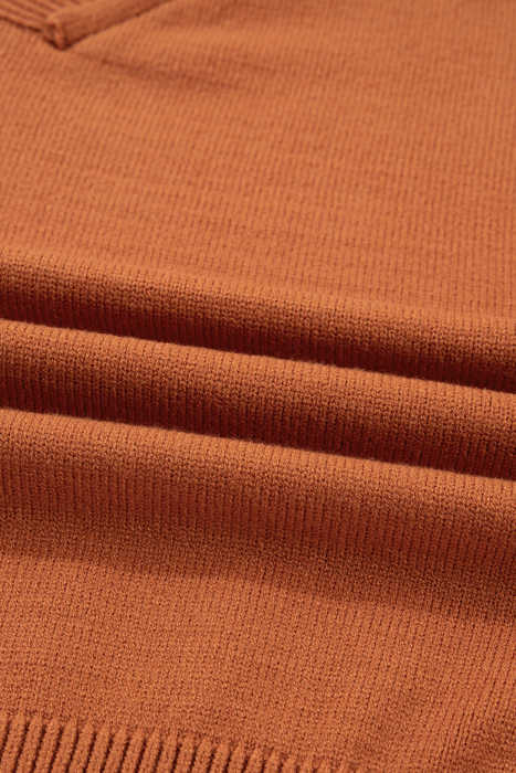 Love Kuza - Autumn Ember Colorblock Sweater