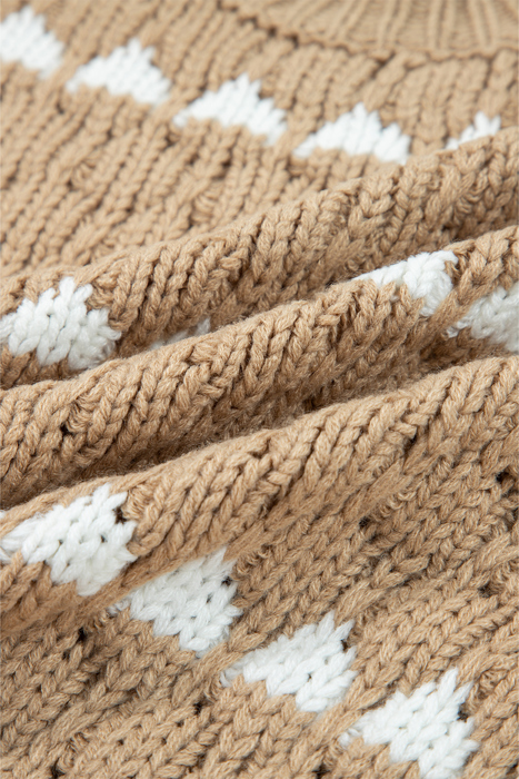 Love Kuza - Cozy Peaks Knit Sweater