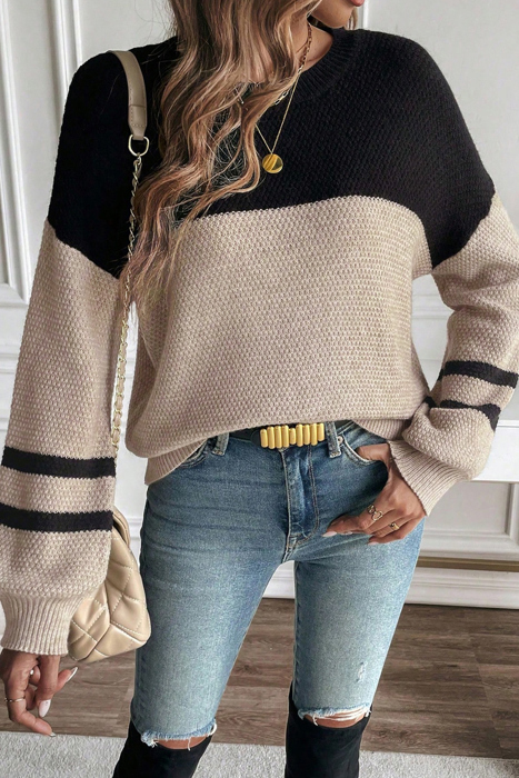 Love Kuza - City Stripe Knit Sweater