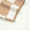  Love Kuza - Chic Check Comfort Knit Tee