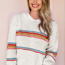  Love Kuza - Coastal Stripe Dream Hoodie