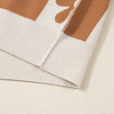  Love Kuza - Retro Bloom Henley Sweater