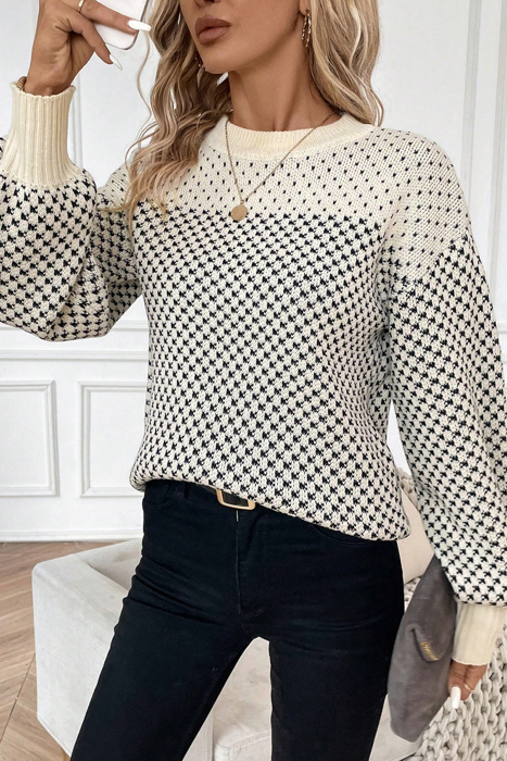 Love Kuza - Monochrome Muse Sweater