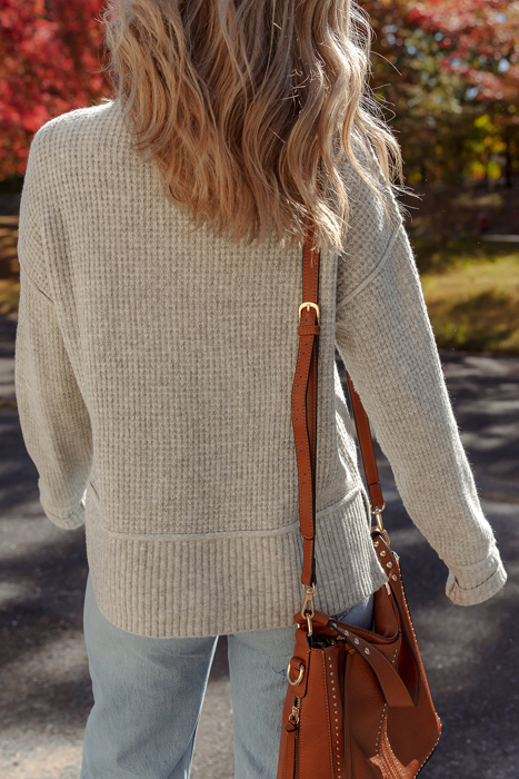 Love Kuza - Cozy Cloud Mockneck Sweater