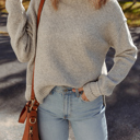  Love Kuza - Cozy Cloud Mockneck Sweater
