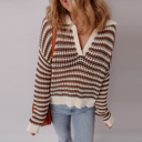  Love Kuza - Cocoa Whirl Crochet Sweater