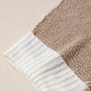  Love Kuza - Harvest Patch Colorblock Knit Sweater