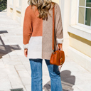  Love Kuza - Harvest Patch Colorblock Knit Sweater