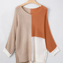  Love Kuza - Harvest Patch Colorblock Knit Sweater