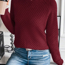  Love Kuza - Lace Whisper Textured Sweater