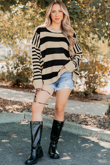 Love Kuza - City Stripe Cozy Knit