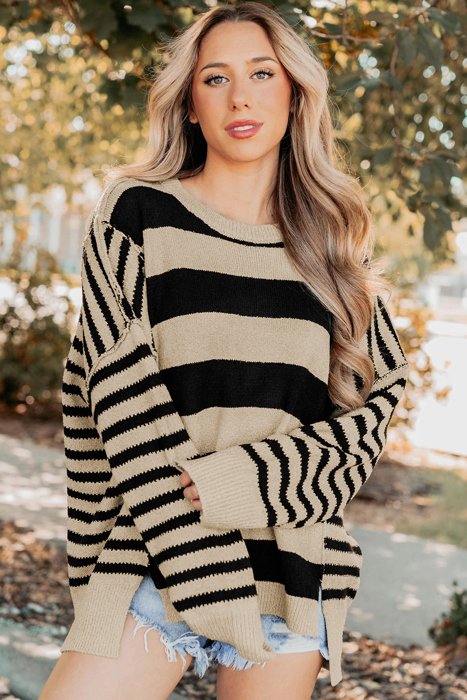 Love Kuza - City Stripe Cozy Knit