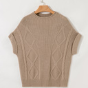  Love Kuza - Whispering Meadow Cable Knit Vest