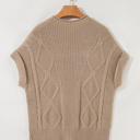  Love Kuza - Whispering Meadow Cable Knit Vest