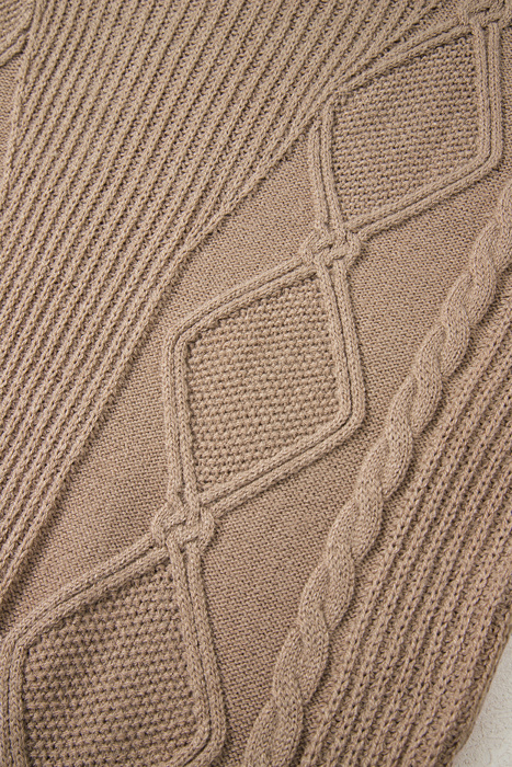 Love Kuza - Whispering Meadow Cable Knit Vest