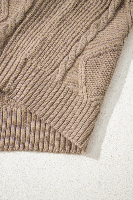 Love Kuza - Whispering Meadow Cable Knit Vest