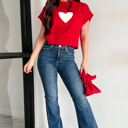  - Pulse of Love Crop Knit