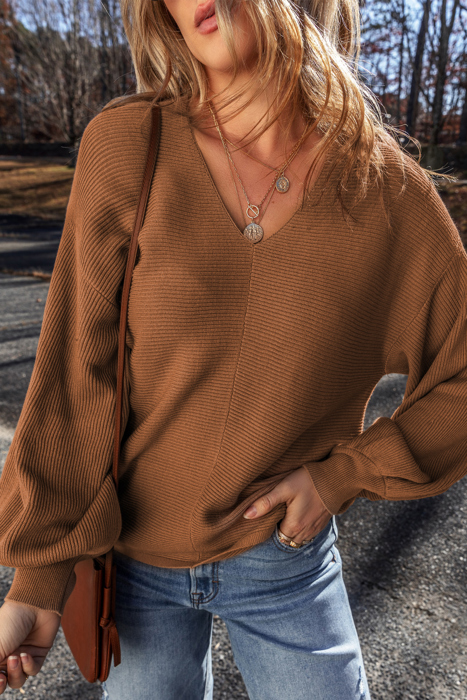 Love Kuza - Fireside Latte Sweater
