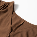  Love Kuza - Chestnut Whispers Maxi Dress