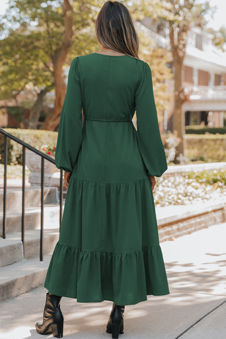 Love Kuza - Emerald Whispers Maxi Dress