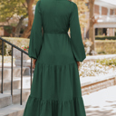 Love Kuza - Emerald Whispers Maxi Dress