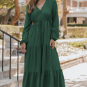  Love Kuza - Emerald Whispers Maxi Dress
