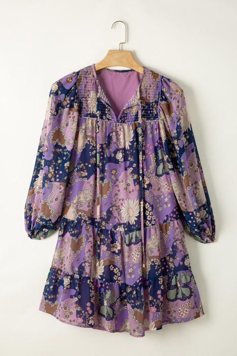Love Kuza - Moonlit Meadow Smock Dress
