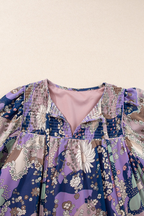 Love Kuza - Moonlit Meadow Smock Dress