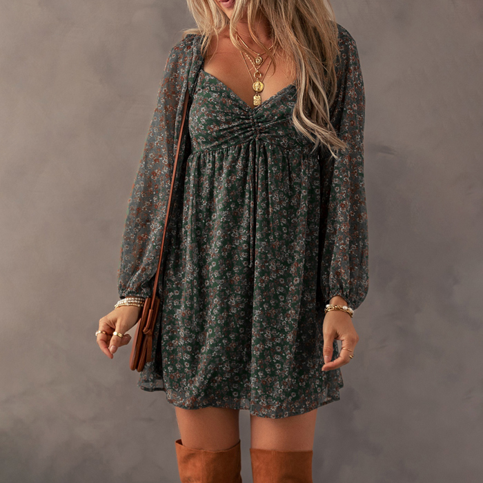 Love Kuza - Evergreen Petal Dress