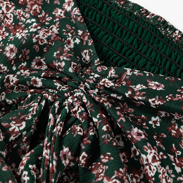 Love Kuza - Evergreen Petal Dress