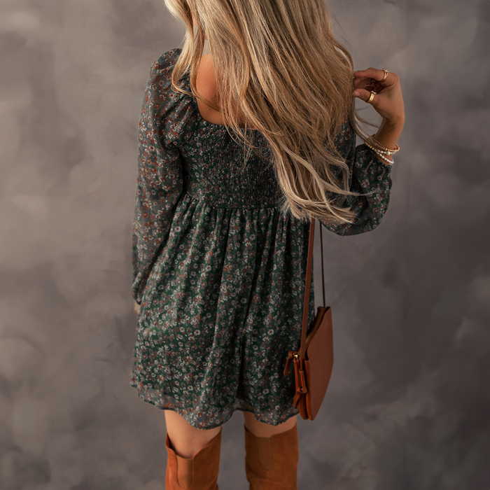 Love Kuza - Evergreen Petal Dress