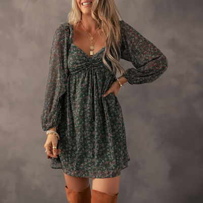 Love Kuza - Evergreen Petal Dress