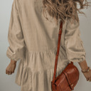  Love Kuza - Café au Lait Shirt Dress