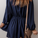  Love Kuza - Midnight Grace Shirt Dress