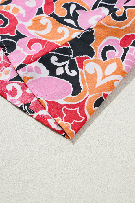 <.>- Flamingo Frenzy Mini Dress