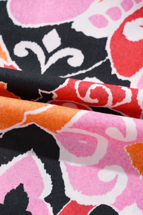 <.>- Flamingo Frenzy Mini Dress