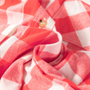   - Sunset Gingham Overshirt Dress