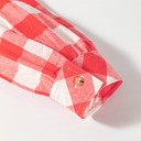   - Sunset Gingham Overshirt Dress