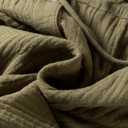  Love KuzZ -Olive Whisper Cotton Shirt Dress