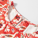   - Crimson Crane Garden Mini Dress