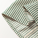  <.>- Sage Stripe Pocket Shirt Dress