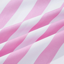   - Candy Stripe Ruffle Mini Dress