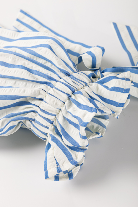  - Seaside Stripe Bow Dress