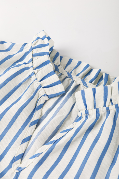  - Seaside Stripe Bow Dress