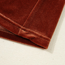 Love Kuza - Velvet Ember Mini Dress