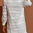  <.>- Ivory Lace Garden Mini Dress