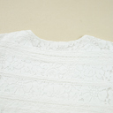  <.>- Ivory Lace Garden Mini Dress