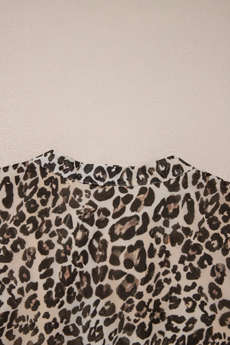 <.> - Wild Leopard Bell Mini Dress