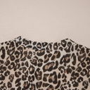  <.> - Wild Leopard Bell Mini Dress