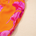  <.>- Neon Poppy Paradise Midi Dress